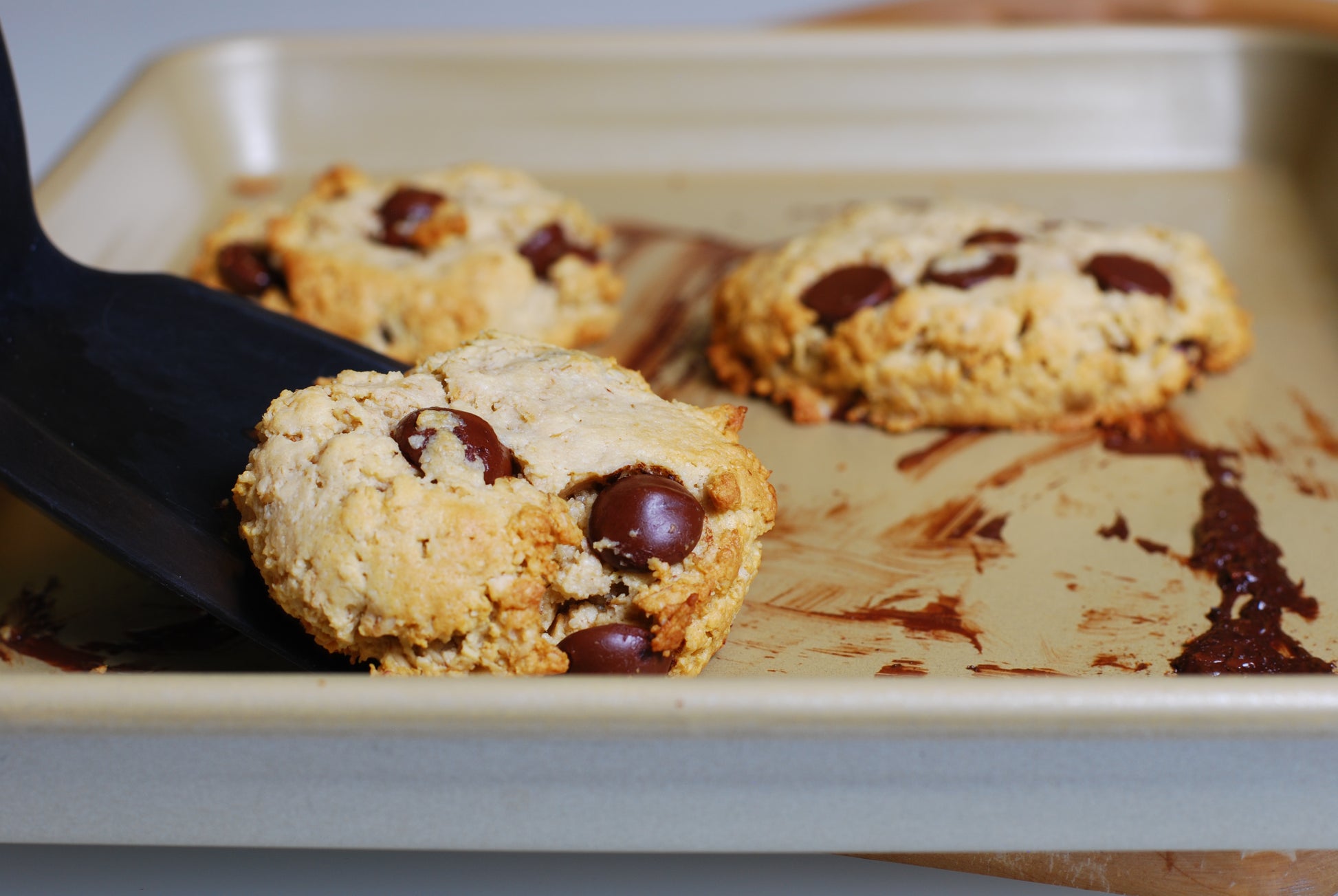 Gluten-Free, No Sugar Added, Keto Paleo Chocolate Chip Oatmeal Cookies - 